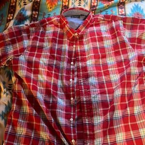 Arrow Short Sleeve Button Up